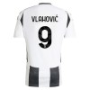 Original Trikotsatz Juventus Vlahovic 9 Heimtrikot 2024-25 Für Kinder